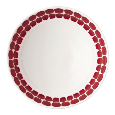 Arabia Tuokio plate deep 18cm red 1055228