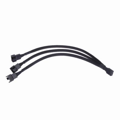 H78 4 Pin PWM Lüfter Splitter Kabel, 1 auf 3 Verteiler, 1x Buchse auf 3x Stecker