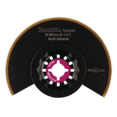 Makita Segmentsägeblatt BiM, 85 mm, TMA064 Starlock • 85 mm • BiM-TiN • flach • TMA06