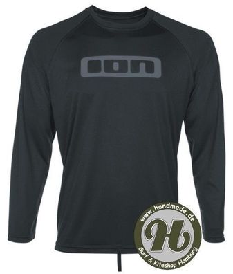 ION Wetshirt Water L/ S Logo Black langarm UV Protection Wet Shirt Gr.S (48)