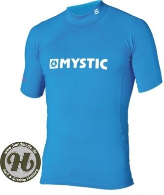 Mystic Star Rash Vest Blue Gr S shortsleeve S/ S Kurzarm