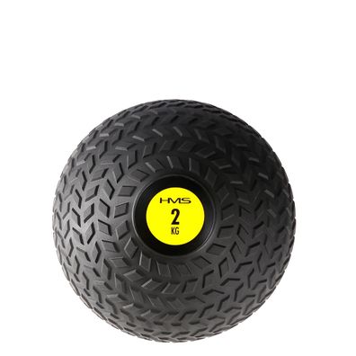 HMS PST02 Slam Ball Übungsball 2 kg schwarz gelb