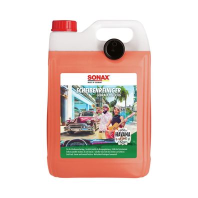 SONAX Scheibenreiniger Havanna Love Wischwasser Sommer 5L Kanister 03935000