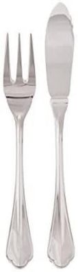 Sambonet Rome Edelstahl 18/10 Fischbesteck 24tlg. 52546-88