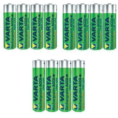 1.2 V AAA AA Akku AA Mignon Ni-Mh Akku 4er Pack Wiederaufladbar