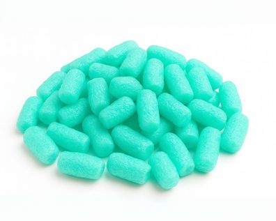 Verpackungschips Grün Zylinderform Bio 10-400L Polsterchips Füllchips Füllmaterial