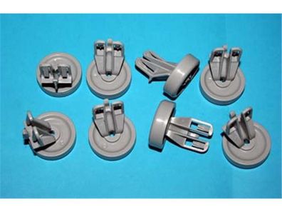 Korbrolle Whirlpool 481252888112 - Unterkorb - Kit 8 Räder * A
