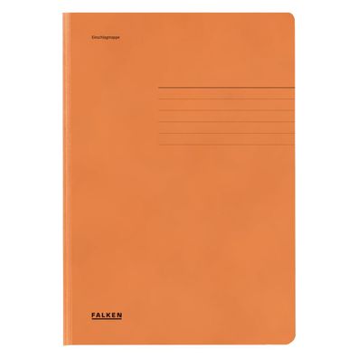 25x Falken Jurismappe 80001472 DIN A4 3 Klappen Karton orange
