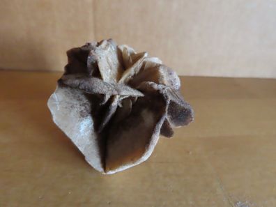 Stein Sandrose Wüstenrose naturfarben ca.5,9x5cm