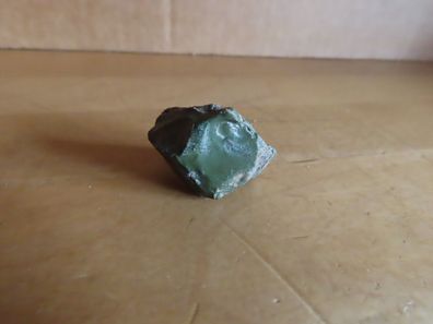 Stein Handschmichler Stein grün unbehandelt ca.2,4x2,5cm