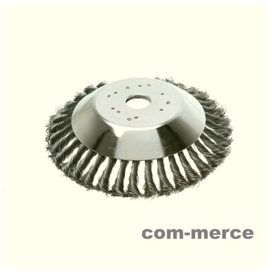Unkrautbürste Topfbürste Freischneider Sense 25,4x200mm ( HS (