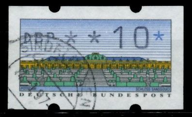 BRD ATM 1993 Nr 2-1.1-0010 gestempelt X75BF02