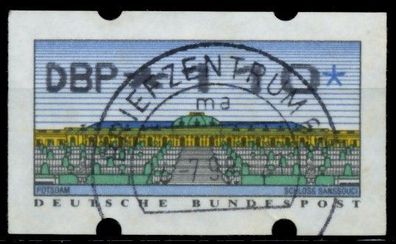 BRD ATM 1993 Nr 2-2.1-0110 zentrisch gestempelt X75EEE2