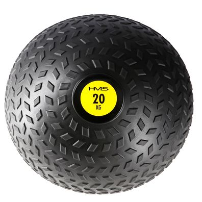 HMS PST20 Slam Ball Übungsball 20 kg schwarz gelb