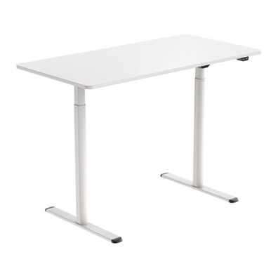 Lykke Elektrischer Tisch 140x70cm Nordic, Weiß