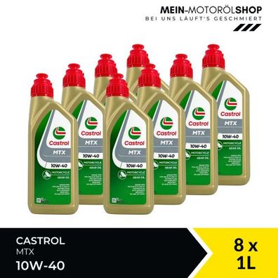 Castrol MTX 10W-40 8x1 Liter
