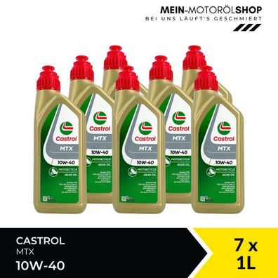 Castrol MTX 10W-40 7x1 Liter