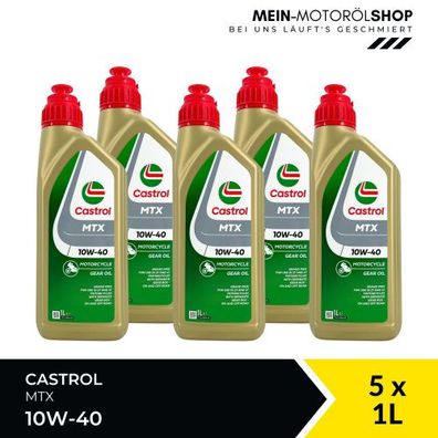 Castrol MTX 10W-40 5x1 Liter