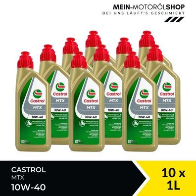 Castrol MTX 10W-40 10x1 Liter