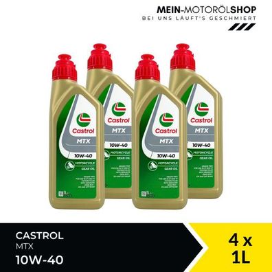 Castrol MTX 10W-40 4x1 Liter
