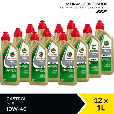 Castrol MTX 10W-40 12x1 Liter