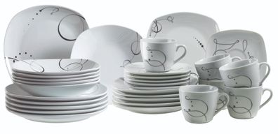 30-teiliges Geschirr Set, Chanson
