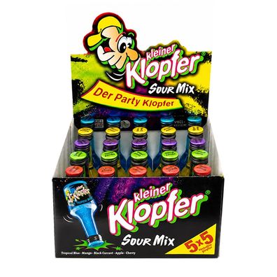 Kleiner Klopfer Sour Mix, 15% Vol. 25x 0,02 l Partybox