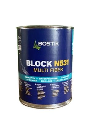 BLOCK N531 MULTI FIBER - Faserverstärkte Sofortabdichtung für Dach, Flachdach