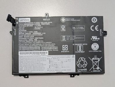 Lenovo ThinkPad L480 Original Batterie Akku 45Wh 12.6V L17L3P52 80