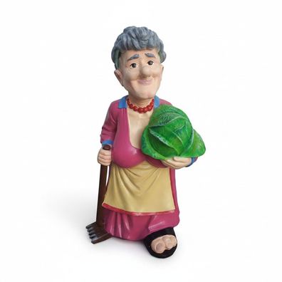 Deko Figur Statue Skulptur 87cm Figuren Statuen Skulpturen Neu Oma P100 Garten