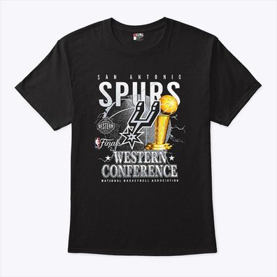 San Antonio Spurs Western Conference Finals T-Shirt Hoodie - Herren Damen Fan Geschen