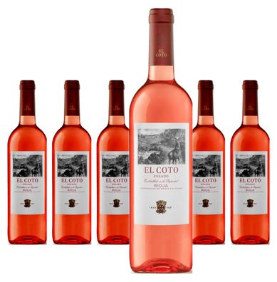 6 x El Coto Rosado Rioja D.O.C. – 2025