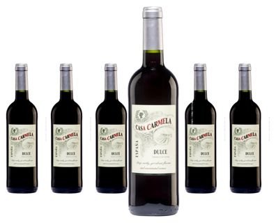 6 x Bodegas Castaño Casa Carmela Dulce Tinto – 2025