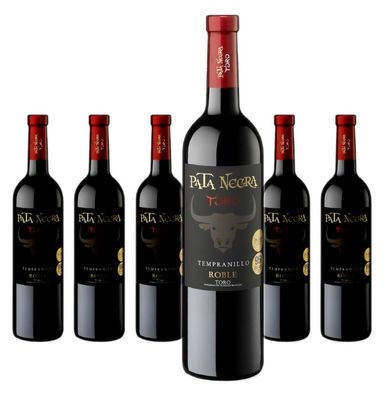 6 x Pata Negra Tempranillo Roble Toro – 2024