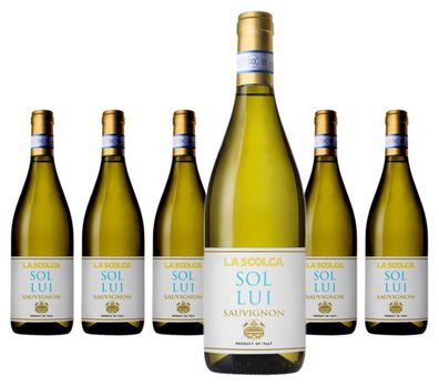 6 x La Scolca Solui Sauvignon Blanc Piemonte DOC – 2025