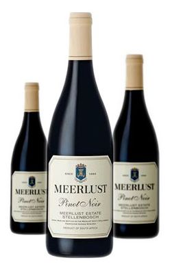 3 x Meerlust Wine Estate Pinot Noir Stellenbosch – 2024