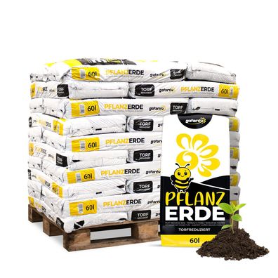 Galamio Pflanzerde torfreduziert 60l x 30 Sack 1800l Palette