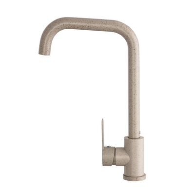 Spültischarmatur Steel, Einhebelmischer Hochdruck, beige gesprenkelt