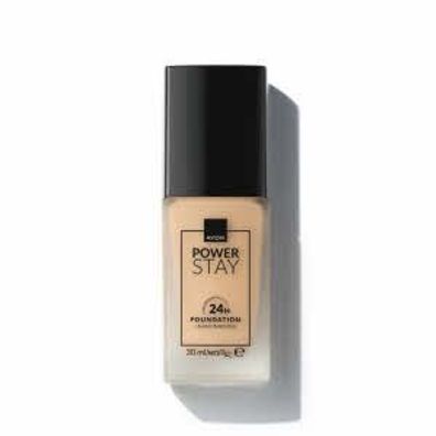 AVON Power Stay Langanhaltende flüssige Foundation Light Ivory 140P