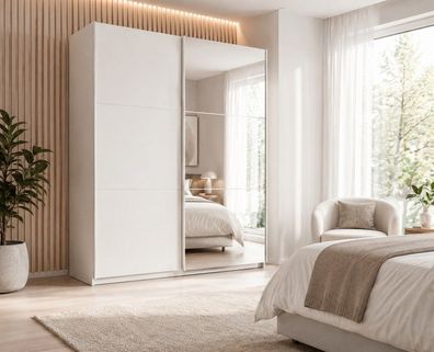 Schiebeschrank VIGO 120/150/200 cm, Kleiderschrank mit Spiegel