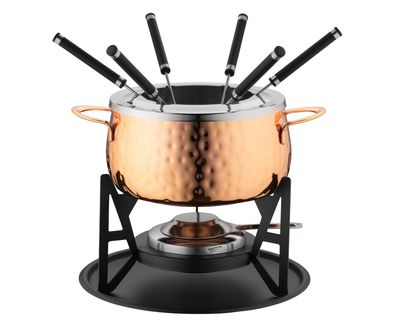 Fondueset, Edelstahl
