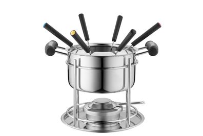 Fondueset, Edelstahl
