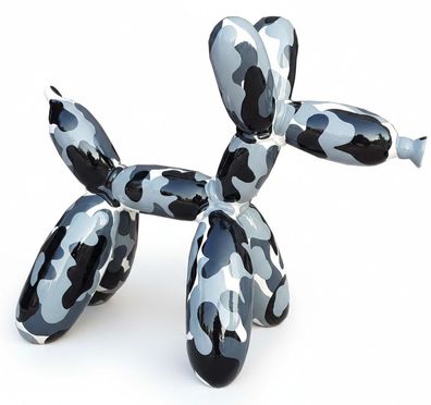 Moderne Dekoration Haus Garten Deko Figur Statue Skulptur Abstrakt 57cm Hund Neu