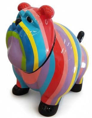 Moderne Dekoration Haus Garten Deko Figur Statue Skulptur Abstrakt 63 cm Hund