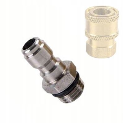 Rosfix Adapter 1/4 Zoll – Aluminium, 160 bar | für Schaumsprüher u. Lanze