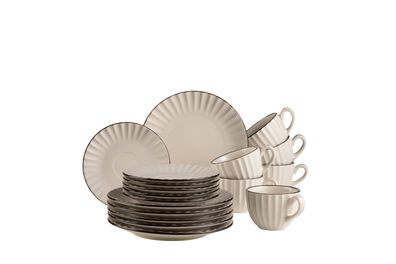 18-tlg. Kaffeeservice, Osita