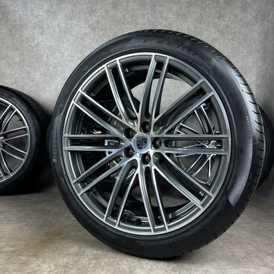 Sommerräder Porsche Macan II 21" Original Turbo IV Rad Felgen GTS Neuwertig