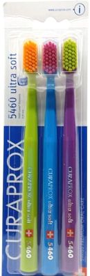 3 x Curaprox cs 5460 ultra soft Farben wie auf d. Foto