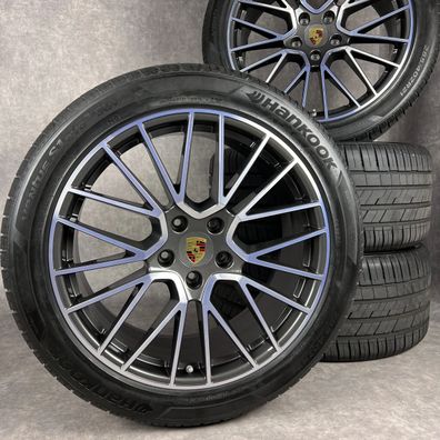 Sommerräder Porsche Cayenne 21" Original RS Spyder Felgen Turbo S GTS E3 9Y0