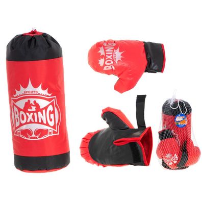 Boxsack und Boxhandschuhe Boxset